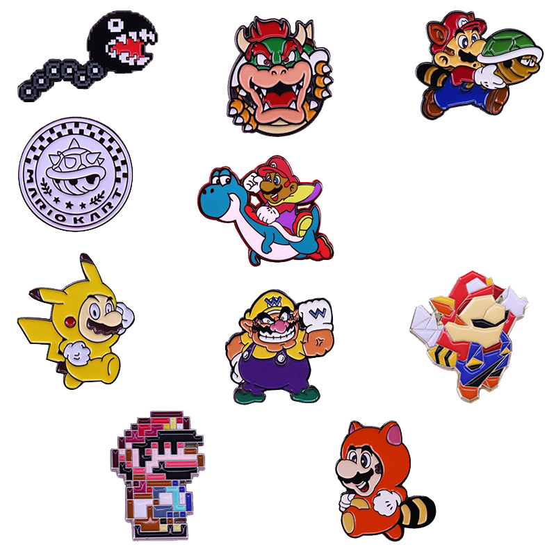 Retro Gaming Gifts - لعبة كلاسيكية المينا دبوس مجموعة شارة