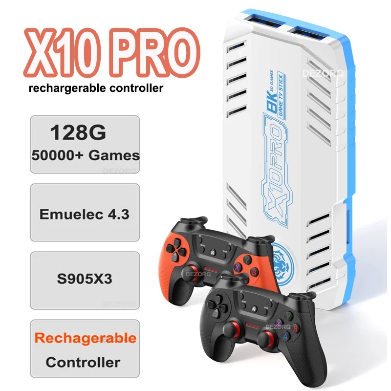 Retro Gaming Mister - جهاز ألعاب فيديو منزلي 4K X10