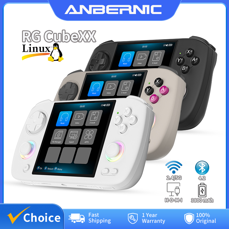Retro Gaming Kiosk - ANBERNIC RG Cubexx ريترو وحدة تحكم