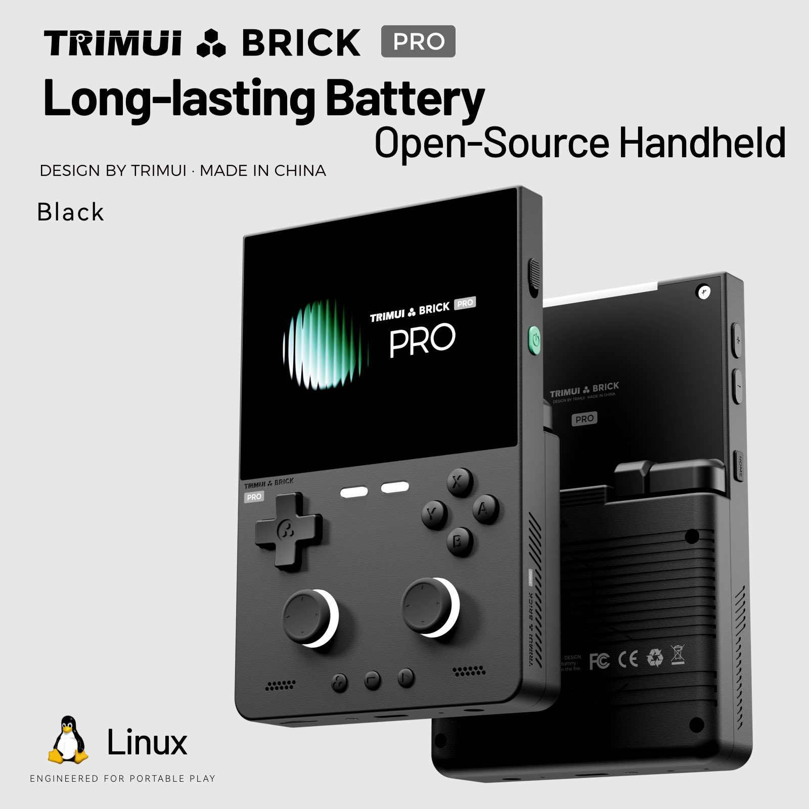Retro Gaming Handheld 2026 - 2026 TRIMUI BRICK PRO وحدة تحكم