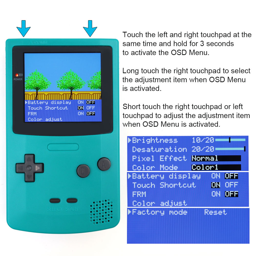 شاشة LCD قابلة لإعادة الشحن مق - مراجعة Retro Gaming Images وسعره