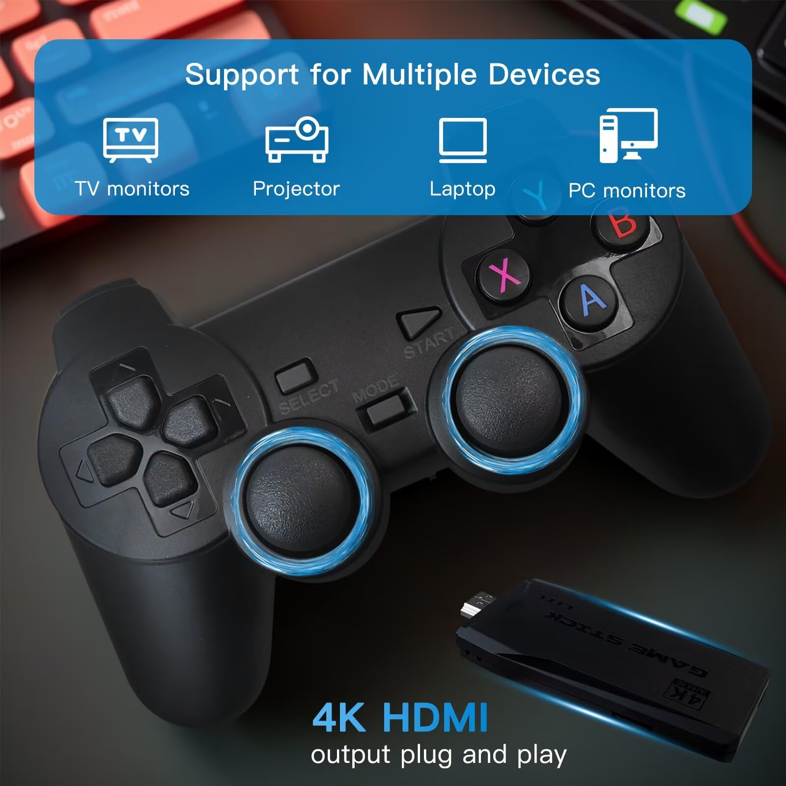 جهاز ألعاب فيديو ريترو 4K مع ع - مراجعة Retro Gaming Mister وسعره