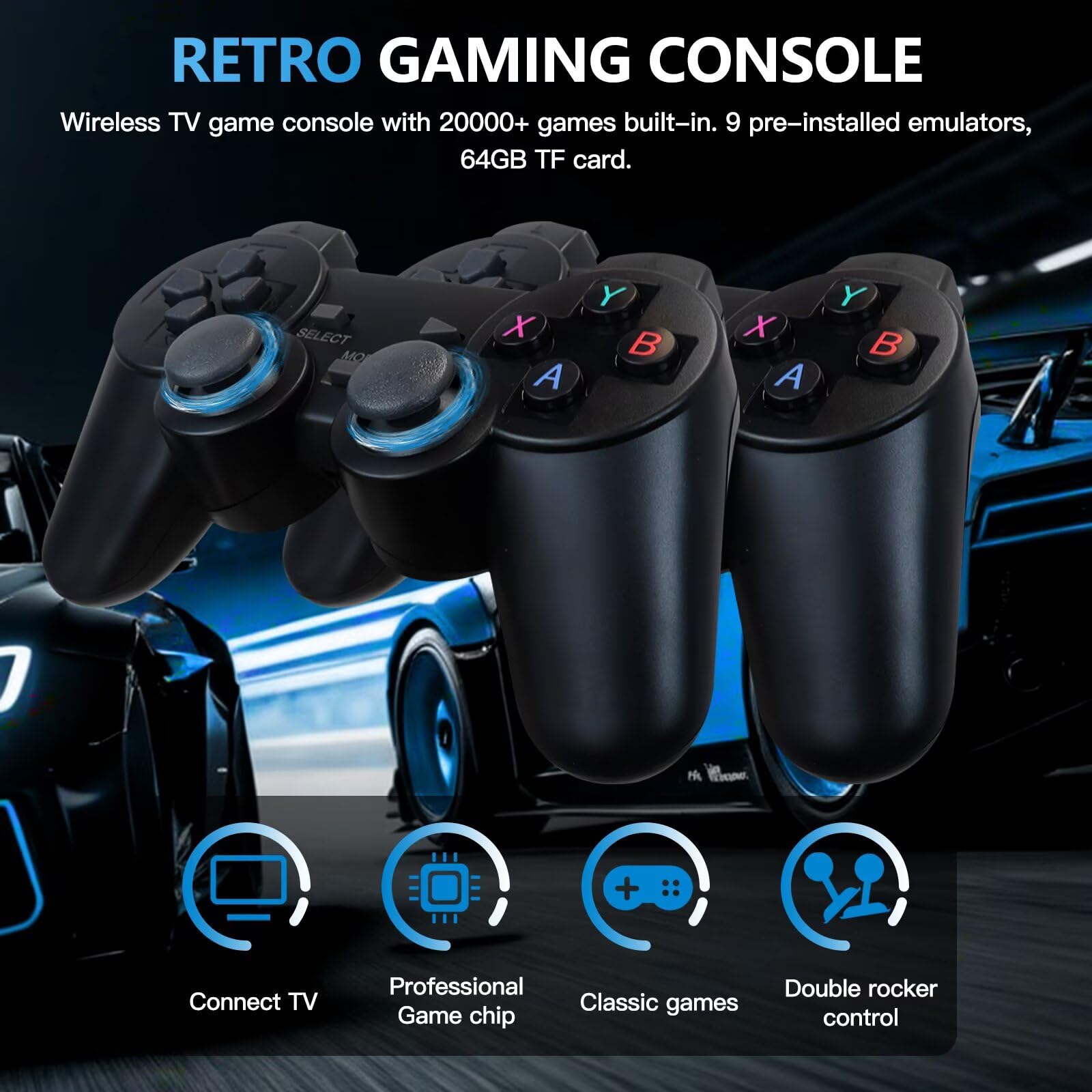 جهاز ألعاب فيديو ريترو 4K مع ع - مراجعة Retro Gaming Mister وسعره