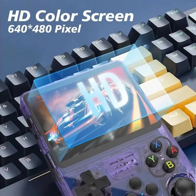 جهاز ألعاب محمول أصلي R36S بتص - مراجعة Retro Gaming Images وسعره