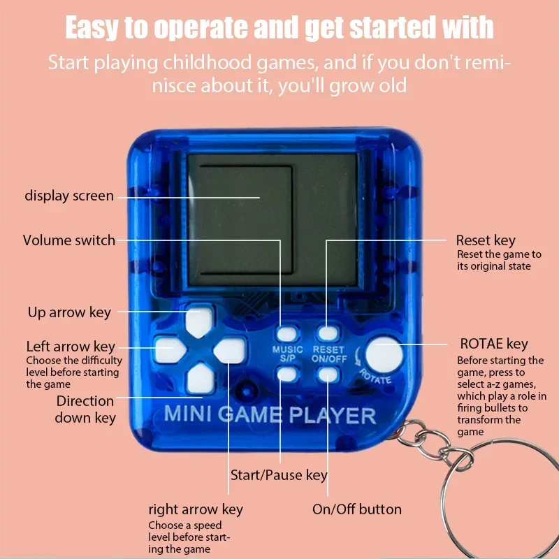 المحمولة جيب صغير لعبة كلاسيكي - مراجعة Retro Gaming Kc وسعره