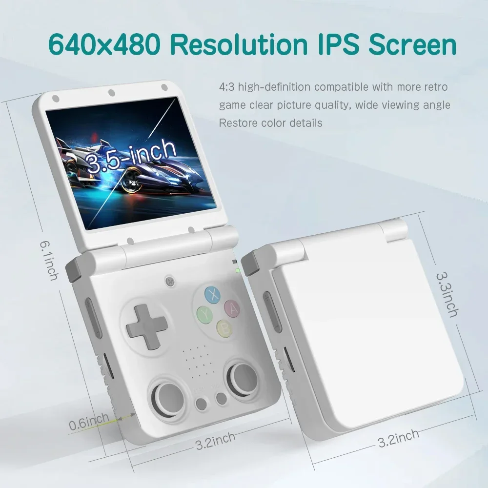 جهاز ألعاب محمول MIYOO Flip V2 - مراجعة Retro Gaming On Linux وسعره
