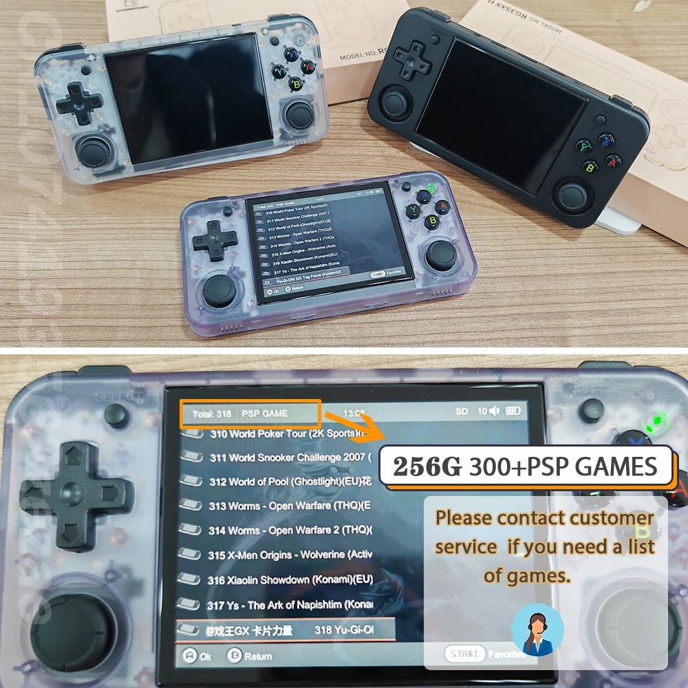ANBERNIC RG35XX H وحدات تحكم م - مراجعة Retro Gaming Images وسعره