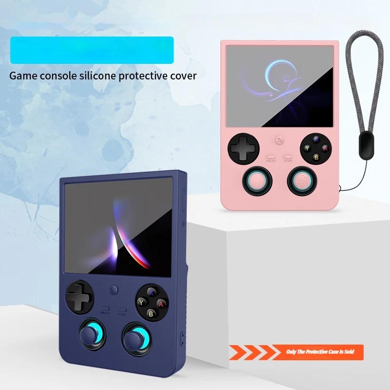 غطاء حماية سيليكون لجهاز ANBER - مراجعة Retro Gaming Handheld 2026 وسعره