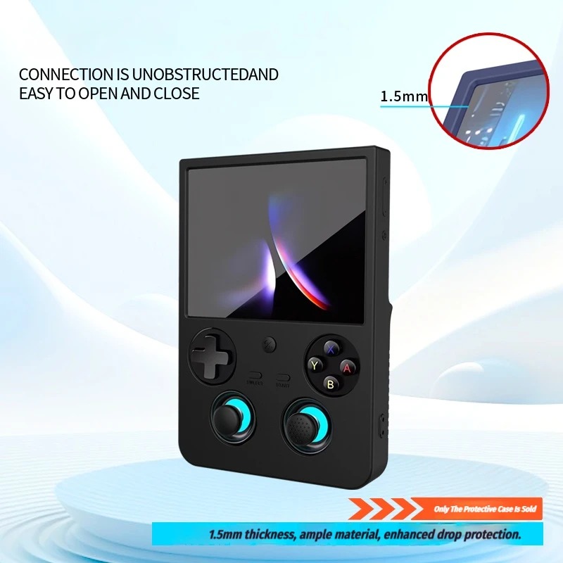 غطاء حماية سيليكون لجهاز ANBER - مراجعة Retro Gaming Handheld 2026 وسعره