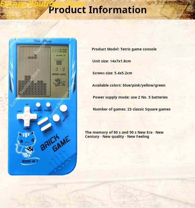 جهاز ألعاب محمول للأطفال بشاشة - مراجعة Retro Gaming Gifts وسعره