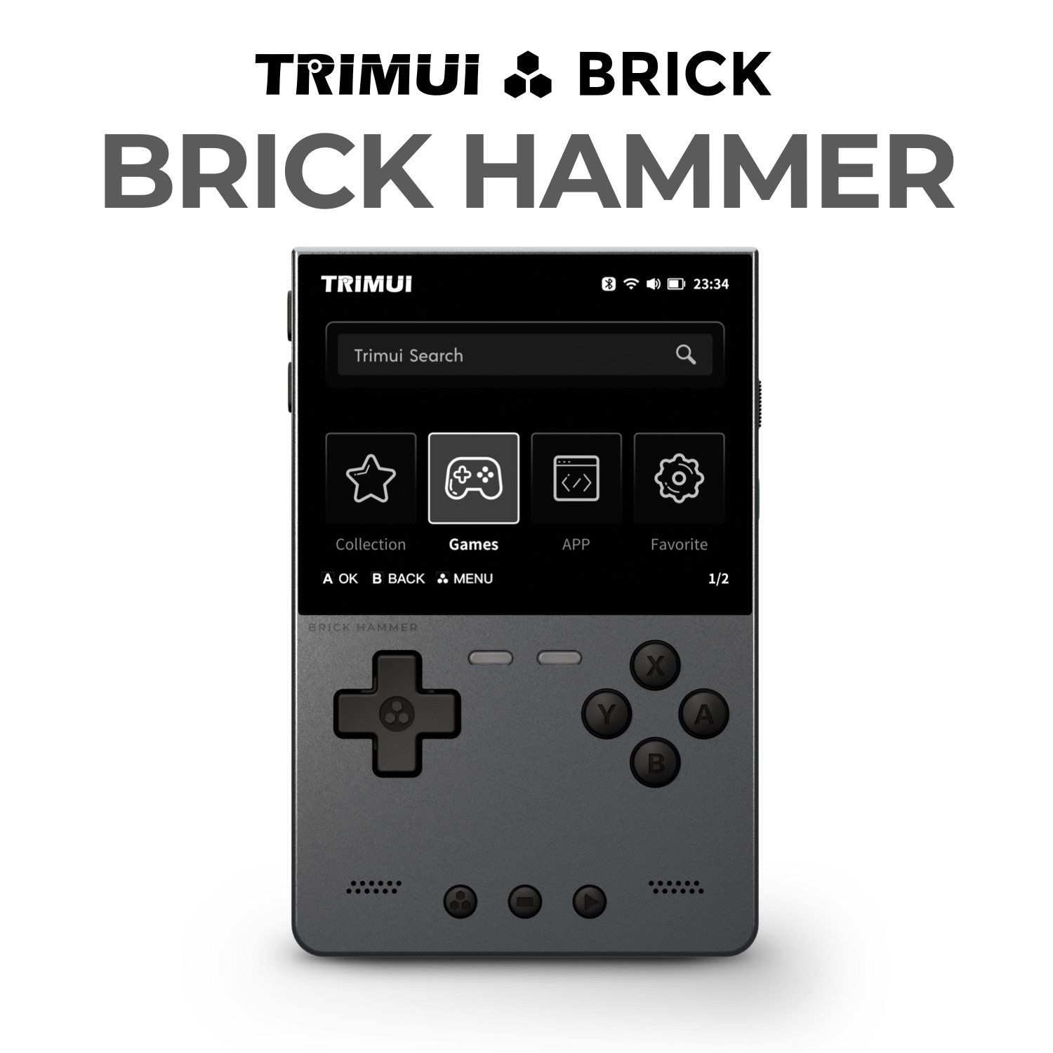 جهاز ألعاب محمول Trimui Brick  - مراجعة Retro Gaming Kiosk وسعره